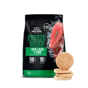 Absolute Holistic Freeze Dried Raw Patties for Dogs -  Lamb & Tuna (12.7oz)
