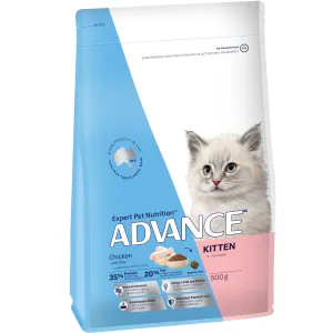 Advance Chicken and Rice Kitten Dry Food 500g