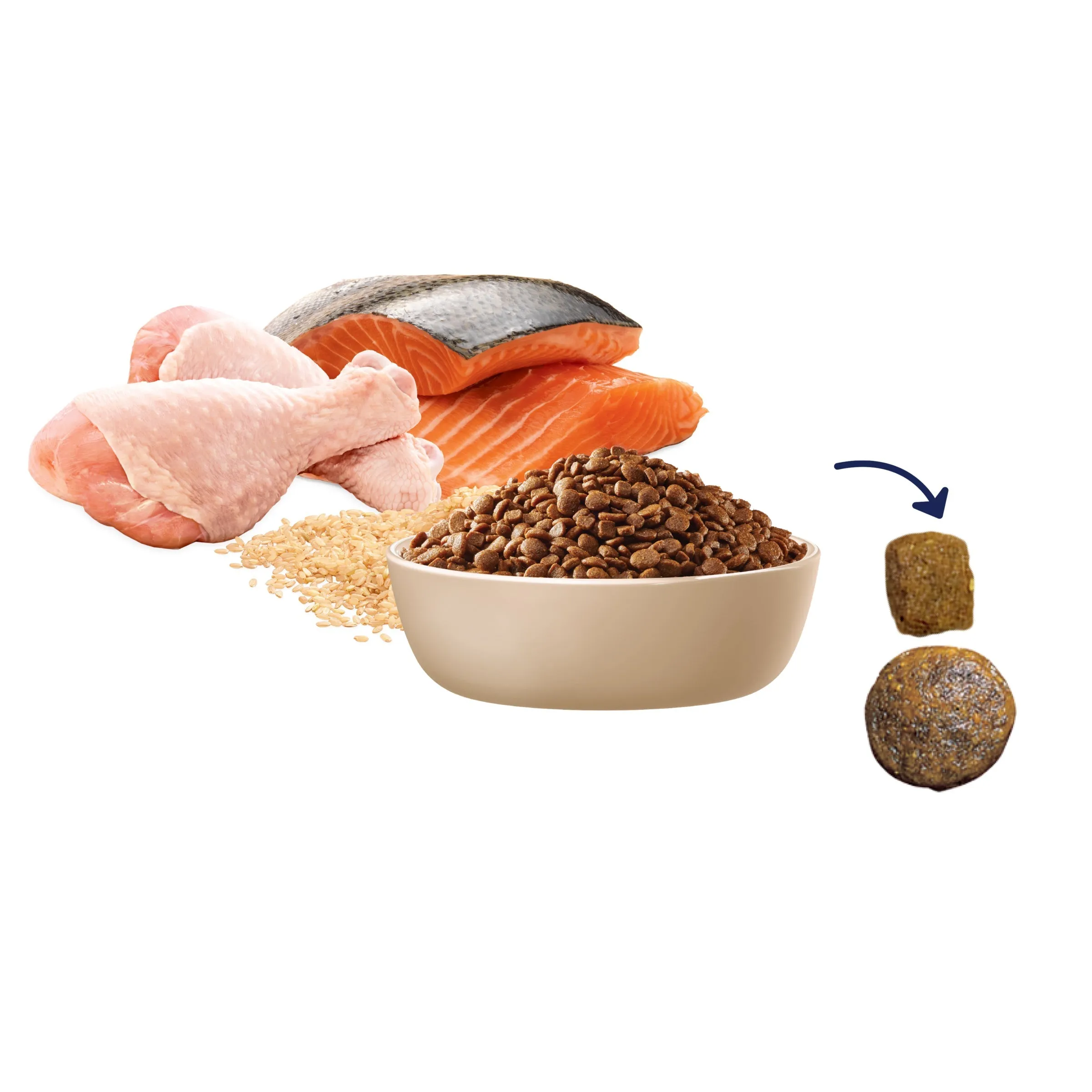 Advance Multi Cat All Ages Cat Dry Food 500g