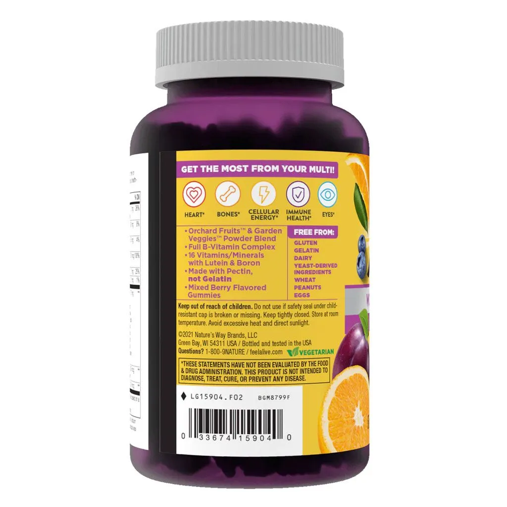 Alive Womens 50  Multivitamin Gummies 60's