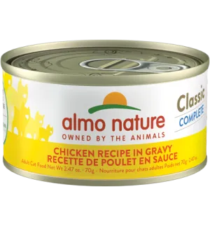 Almo Nature Grain-Free Chicken In Gravy 2.47-oz, Wet Cat Food, Case Of 12
