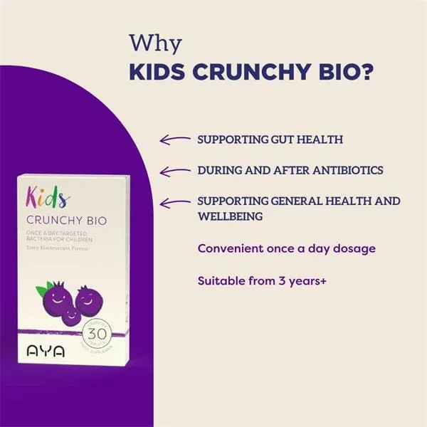 AYA Kids Crunchy Biotic Probiotic (30)