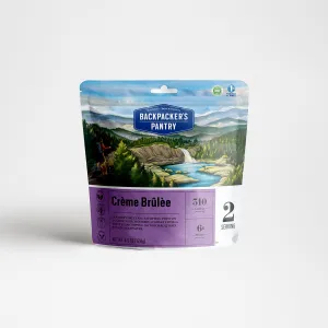 Backpackers Pantry Creme Brulee Dehydrated Dessert