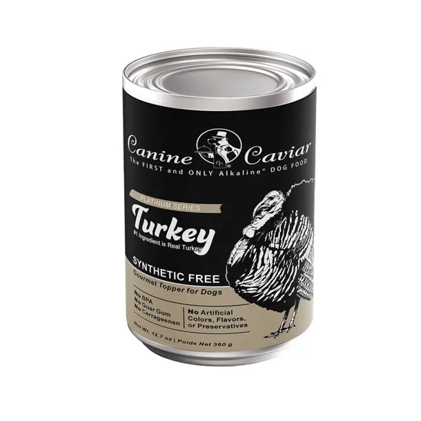 Canine Caviar Synthetic-Free Turkey Canned Dog Food