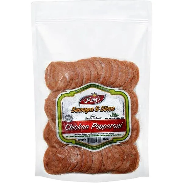 DELICIOUS CHICKEN PEPPERONI 200GM
