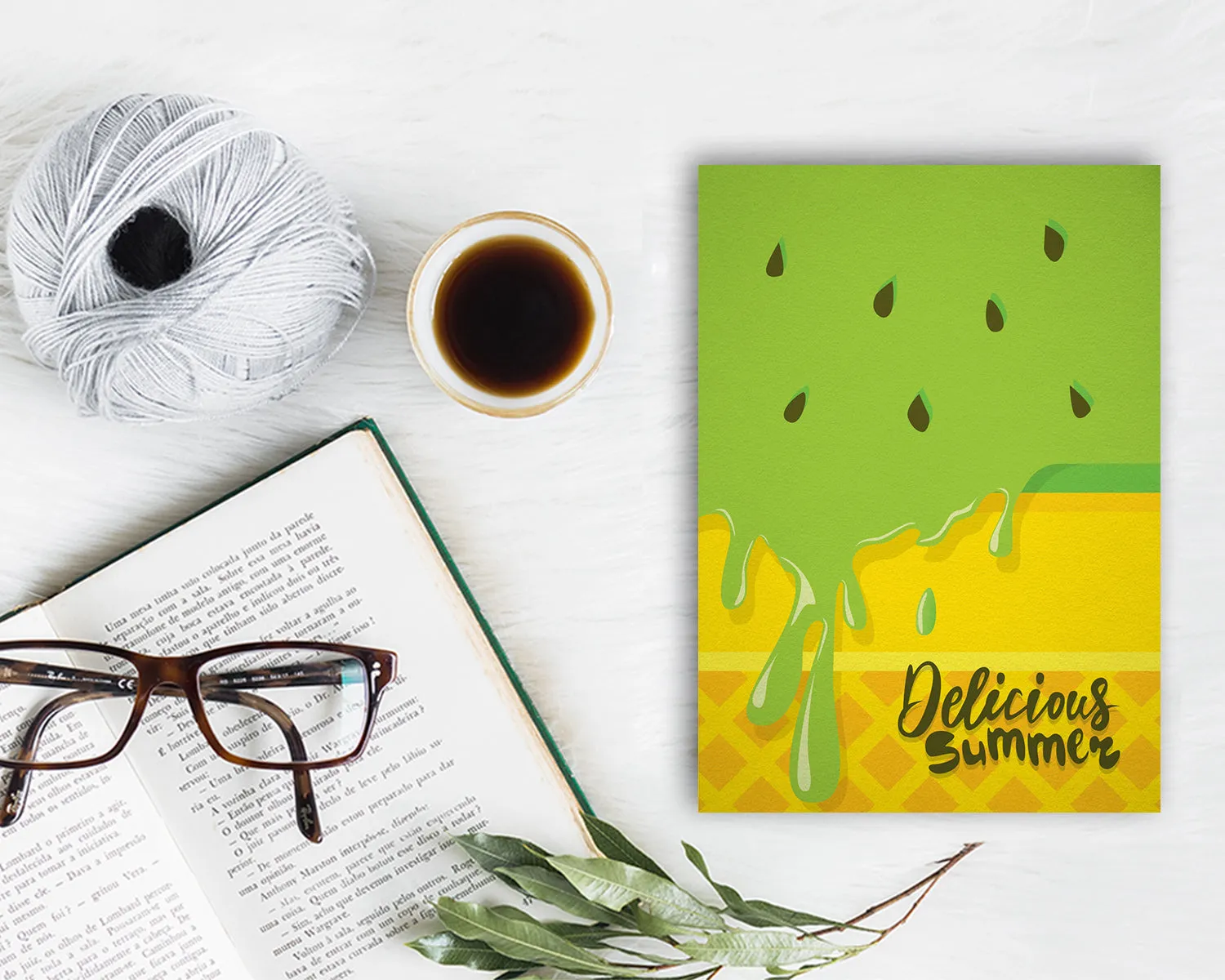 Delicious Summer Food Customized Gift Cards