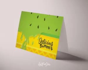 Delicious Summer Food Customized Gift Cards