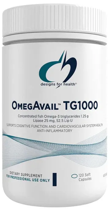 Designs For Health OmegaAvail TG1000