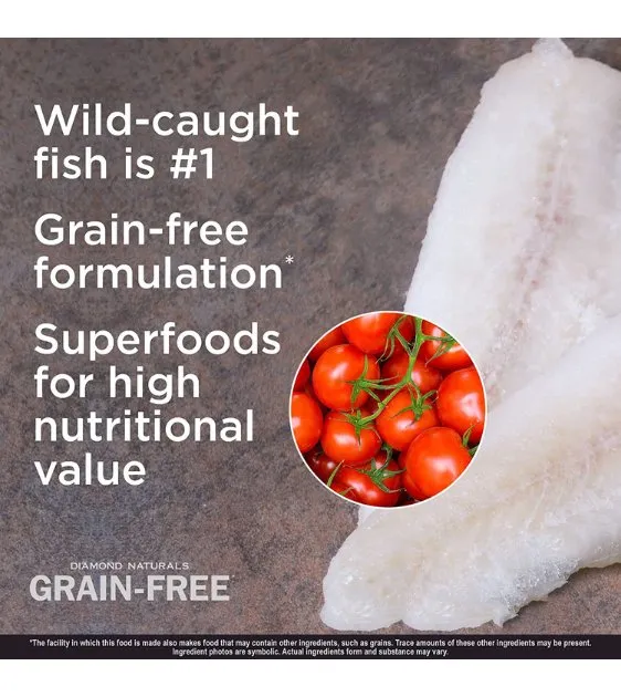 Diamond Naturals Grain-Free (Wild-Caught Whitefish & Sweet Potato) Dog Food