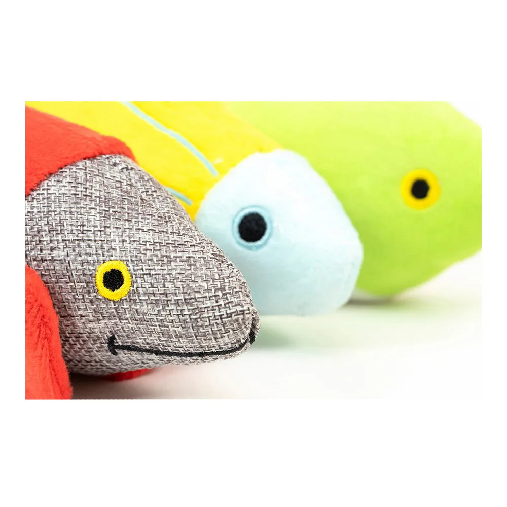 Dog Toy Gloria Leed Fish Polyester Eva Rubber Polypropylene