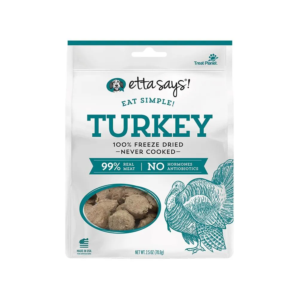 Eat Simple! Freeze Dried Turkey Dog Treats