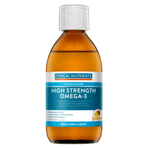 Ethical Nutrients High Strength Omega-3 Fruit Punch 280ml
