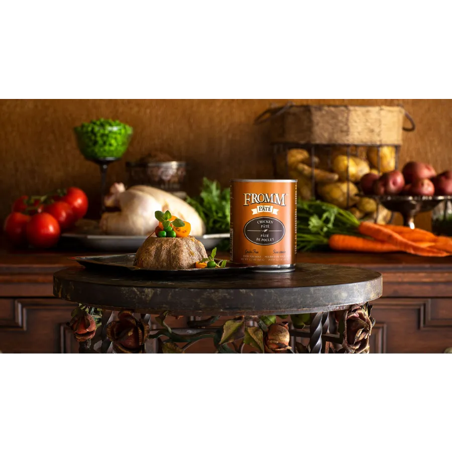 Fromm Gold Chicken Pate Canned Dog Food 12.2oz