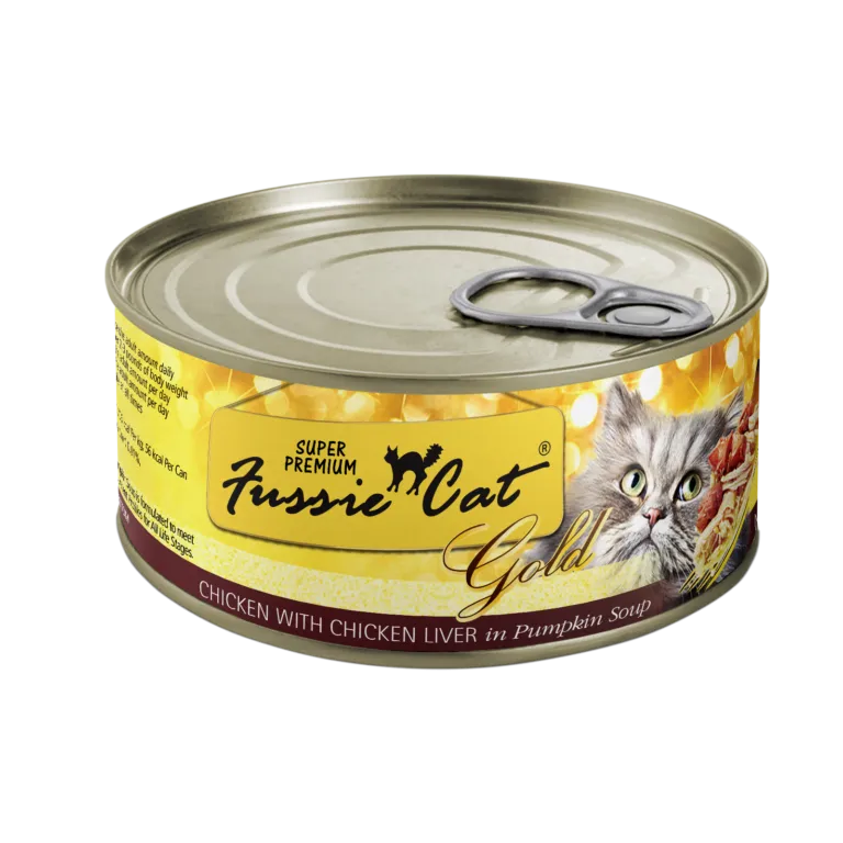 Fussie Cat Chicken With Chicken Liver In Pumpkin Soup Wet Cat Food
