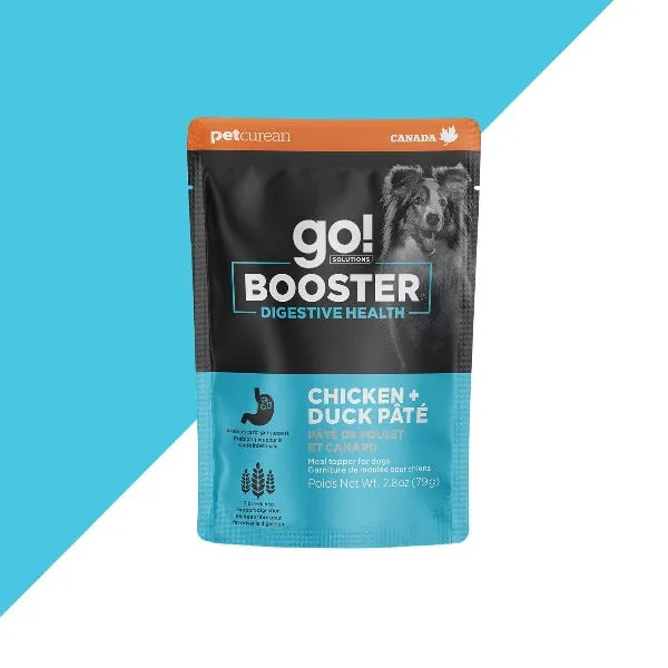 Go! Solutions Booster Digestive Health Chicken   Duck Pate Dog Food Topper