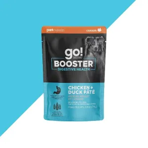 Go! Solutions Booster Digestive Health Chicken   Duck Pate Dog Food Topper