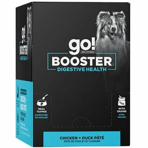 Go! Solutions Booster Digestive Health Chicken   Duck Pate Dog Food Topper