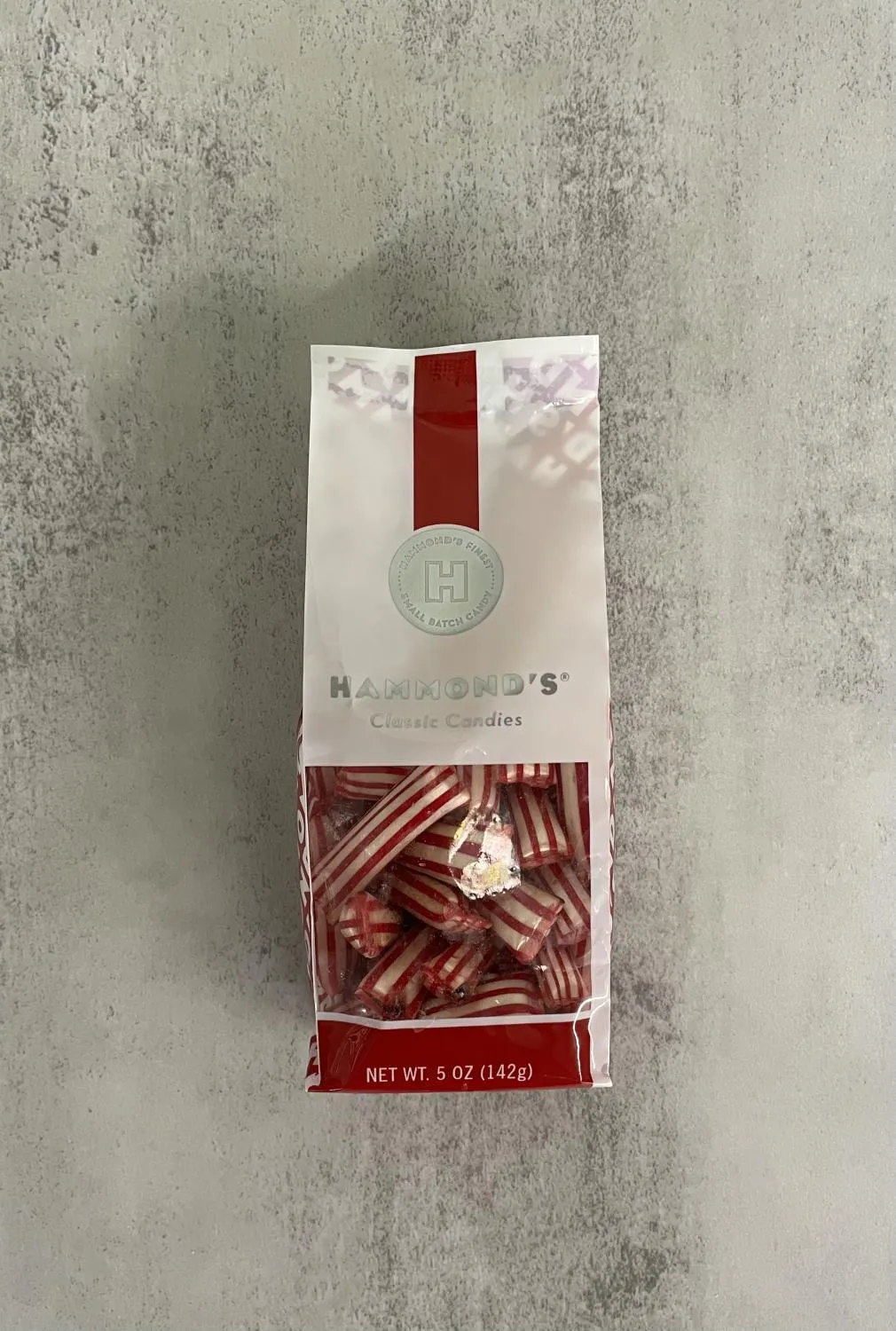 Hammond's Straws Peppermint Filled Chocolate case/15