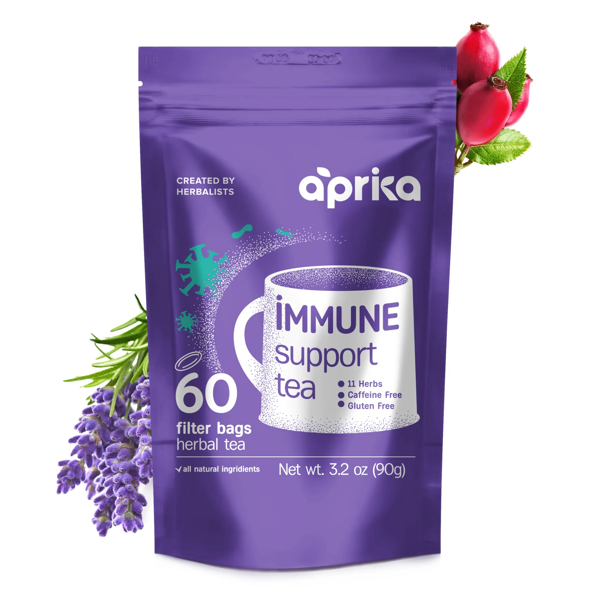 Immune System Support Herbal Tea, 60 Bags