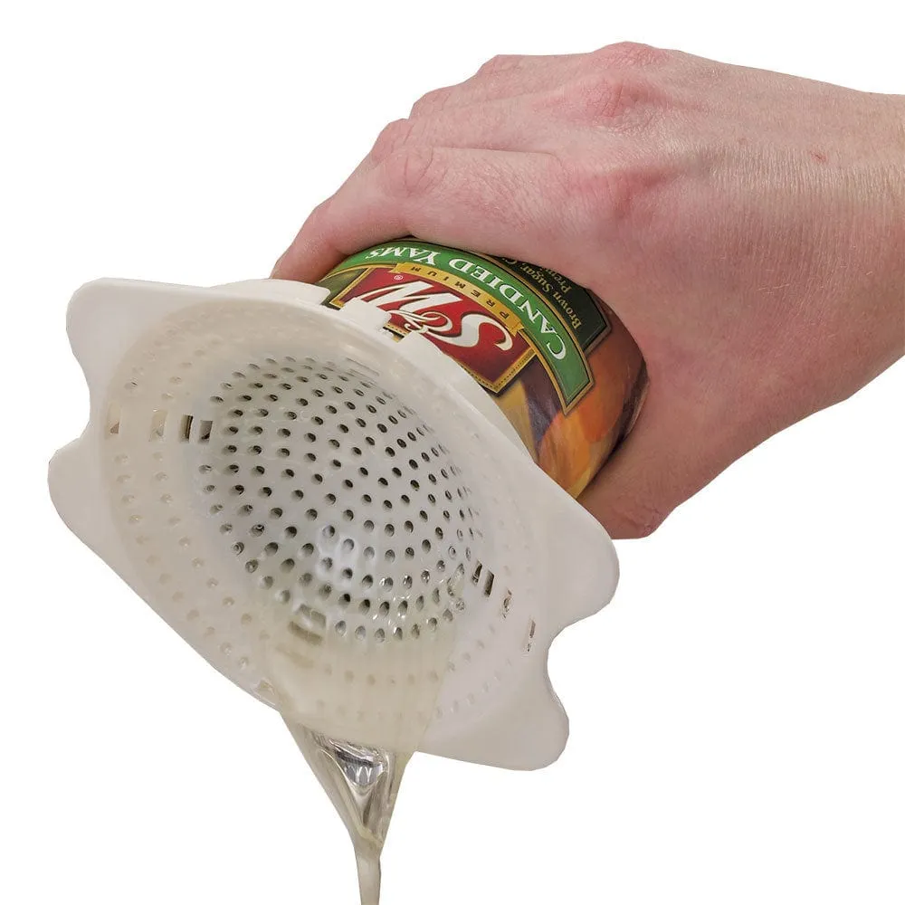 Jokari Can Strainer Snap-on - White