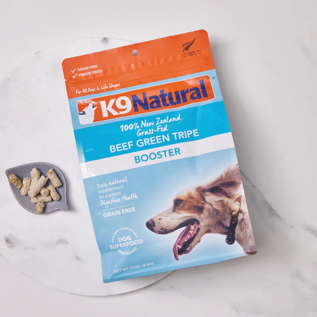 K9 Natural Booster Beef Green Tripe