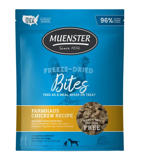 Muenster Freeze-Dried Bites Farmhaus Chicken Recipe