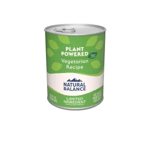 Natural Balance Pet Foods L.I.D Plant Powered Vegetarian Wet Dog Food Rice, Barley & Potato 13oz. (Case of 12)