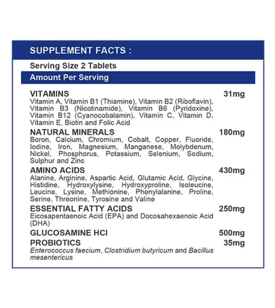 Natural Pet® Super Multi with Glucosamine Tablet Supplement for Cats & Dogs
