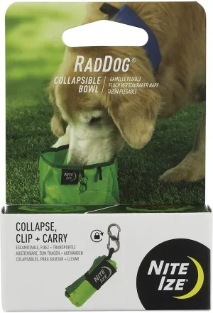 Nite Ize RadDog Collapsible Lime Bowl RWB-17-R8