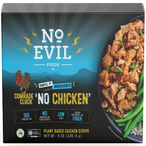 No Evil Foods - Classic Cluck: No Chicken Strips, 8oz