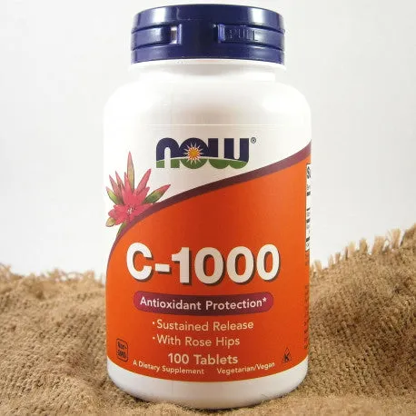 NOW Foods, Vitamin C 1000 with Rose Hips