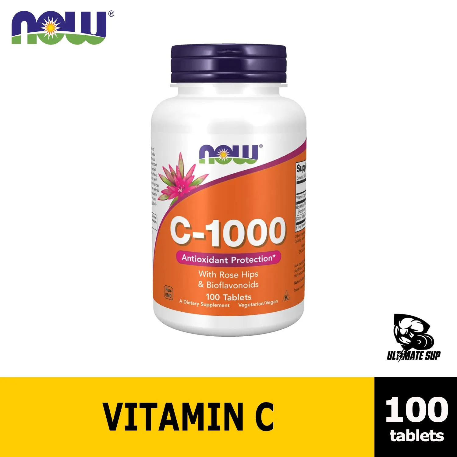 NOW Foods, Vitamin C 1000 with Rose Hips