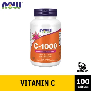 NOW Foods, Vitamin C 1000 with Rose Hips
