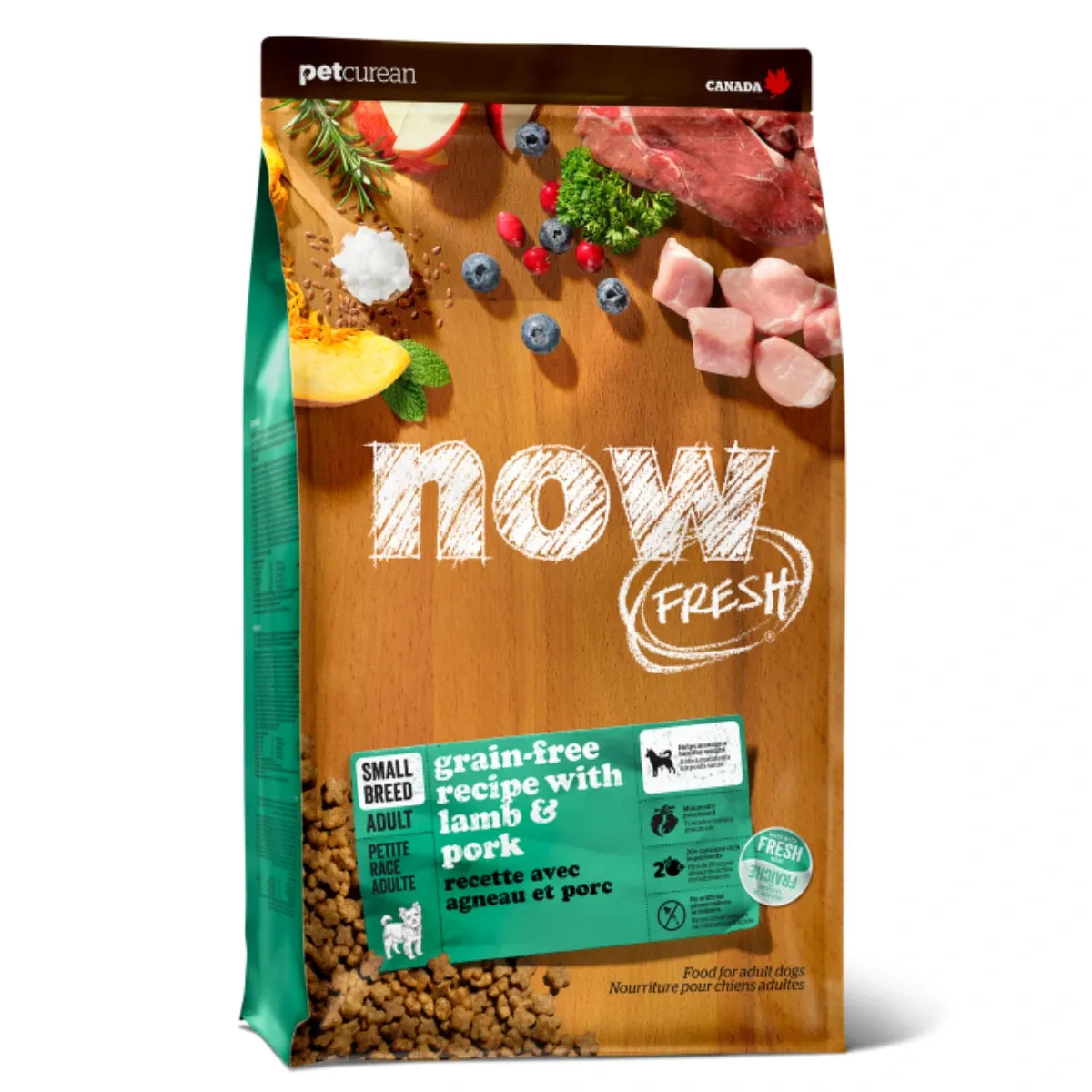 Now Fresh - Grain Free Red Meat Recipe Small Breed Dog Food - Lamb & Pork 3.5lb