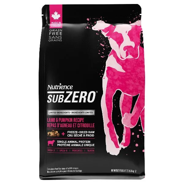Nutrience SubZero Lamb & Pumpkin Limited Ingredient Dry Dog Food