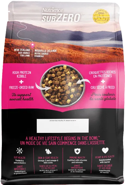 Nutrience SubZero Lamb & Pumpkin Limited Ingredient Dry Dog Food