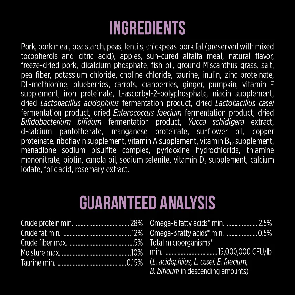 Nutrience SubZero Pork & Apple Limited Ingredient Dry Dog Food