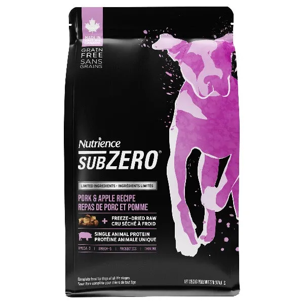 Nutrience SubZero Pork & Apple Limited Ingredient Dry Dog Food