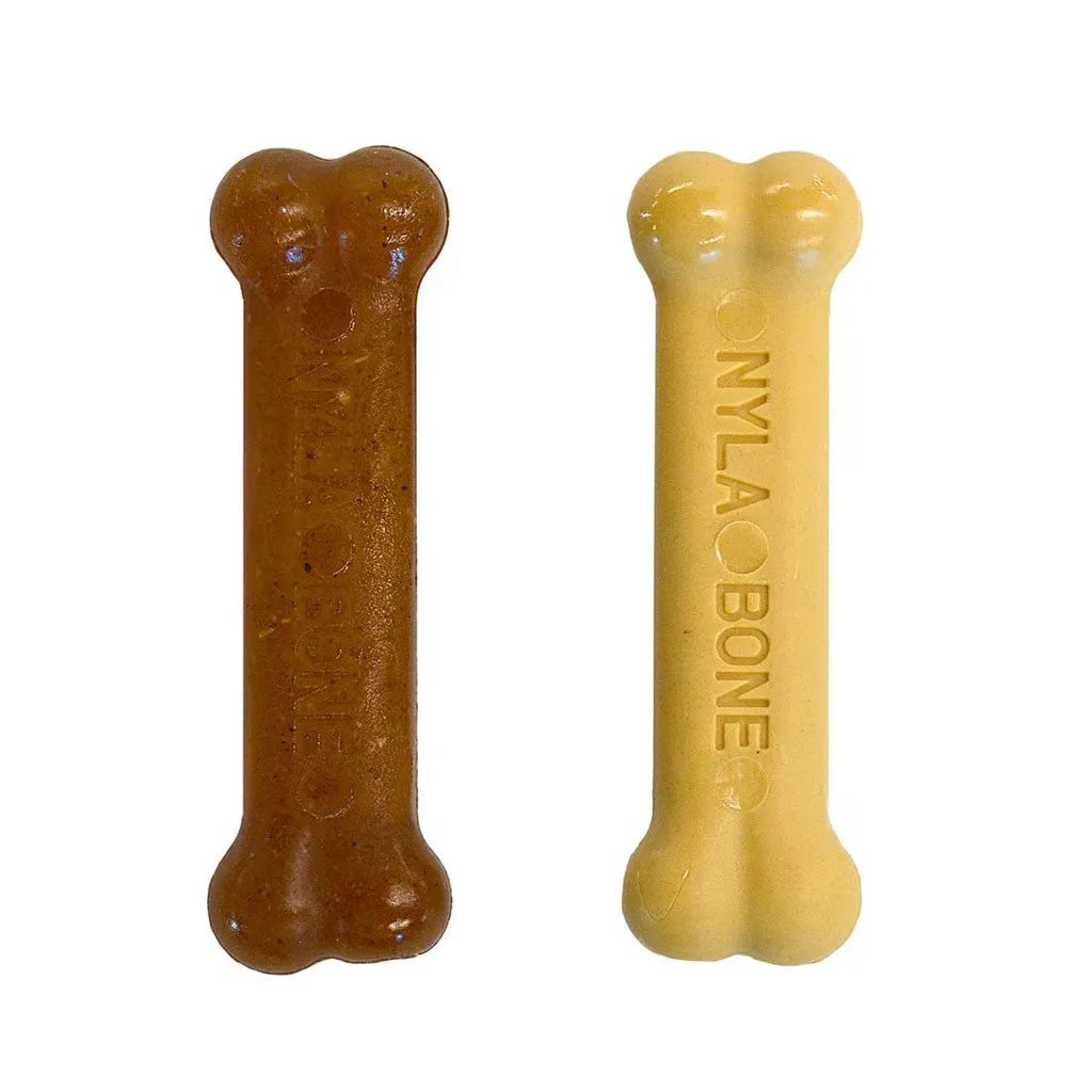 Nylabone Classic Puppy Chew Flavored Durable Dog Chew Toy, X-Small/Petite