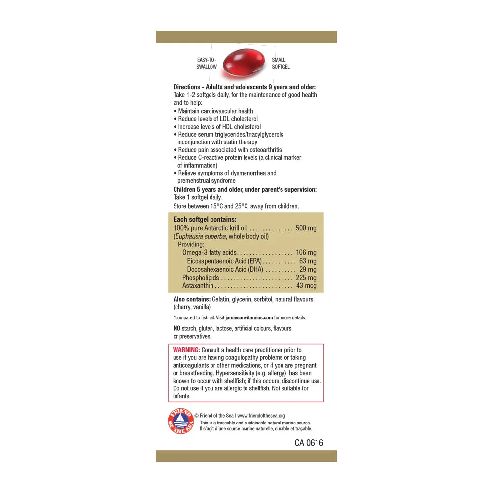 Omega Complete | Pure Krill Oil | Extra Strength