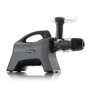 Omega Medical Medium Slow Masticating Juicer, 200W, in Gray