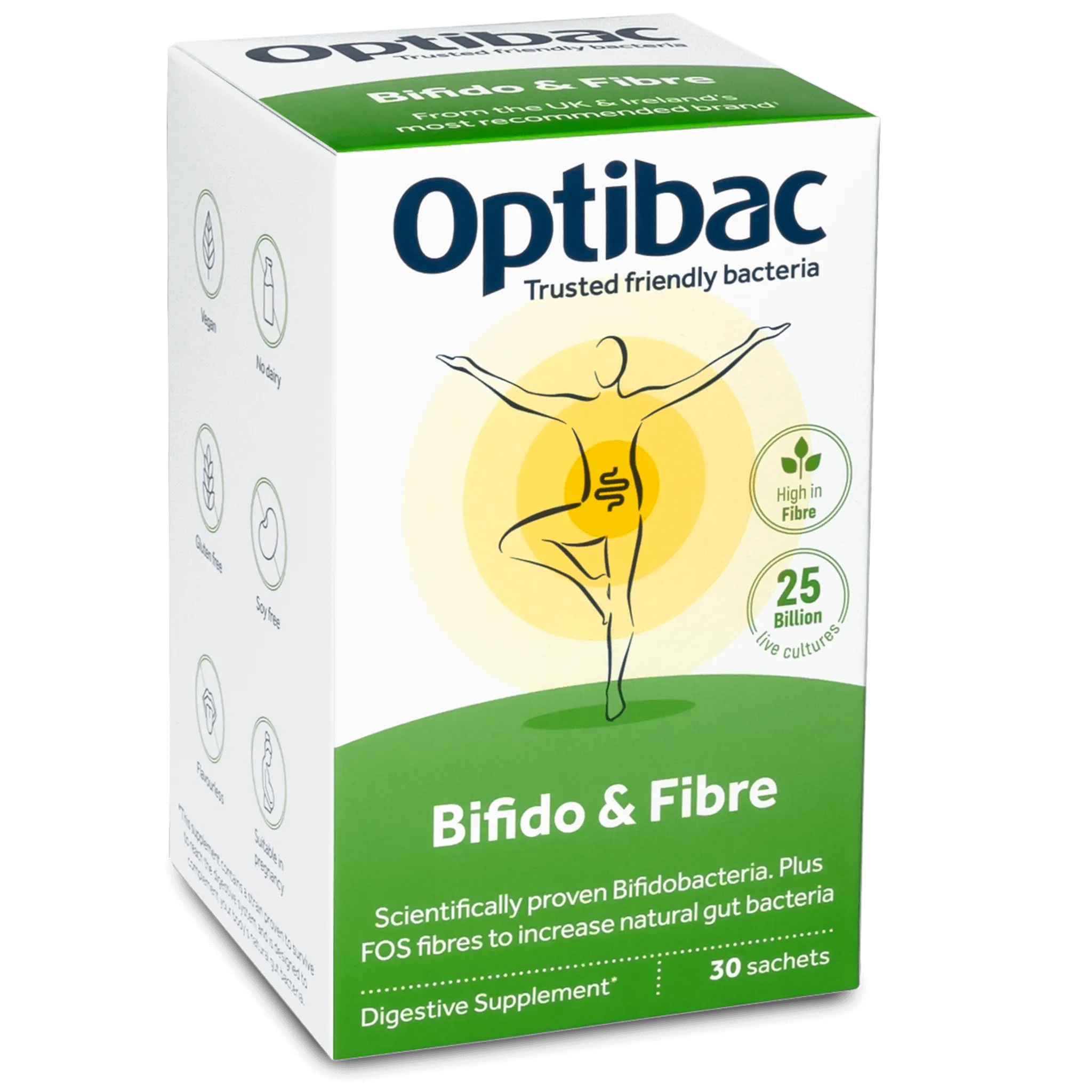 Optibac Bifido & Fibre 30 Sachets