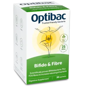 Optibac Bifido & Fibre 30 Sachets