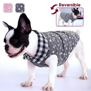 Plaid Print Vest for Dogs