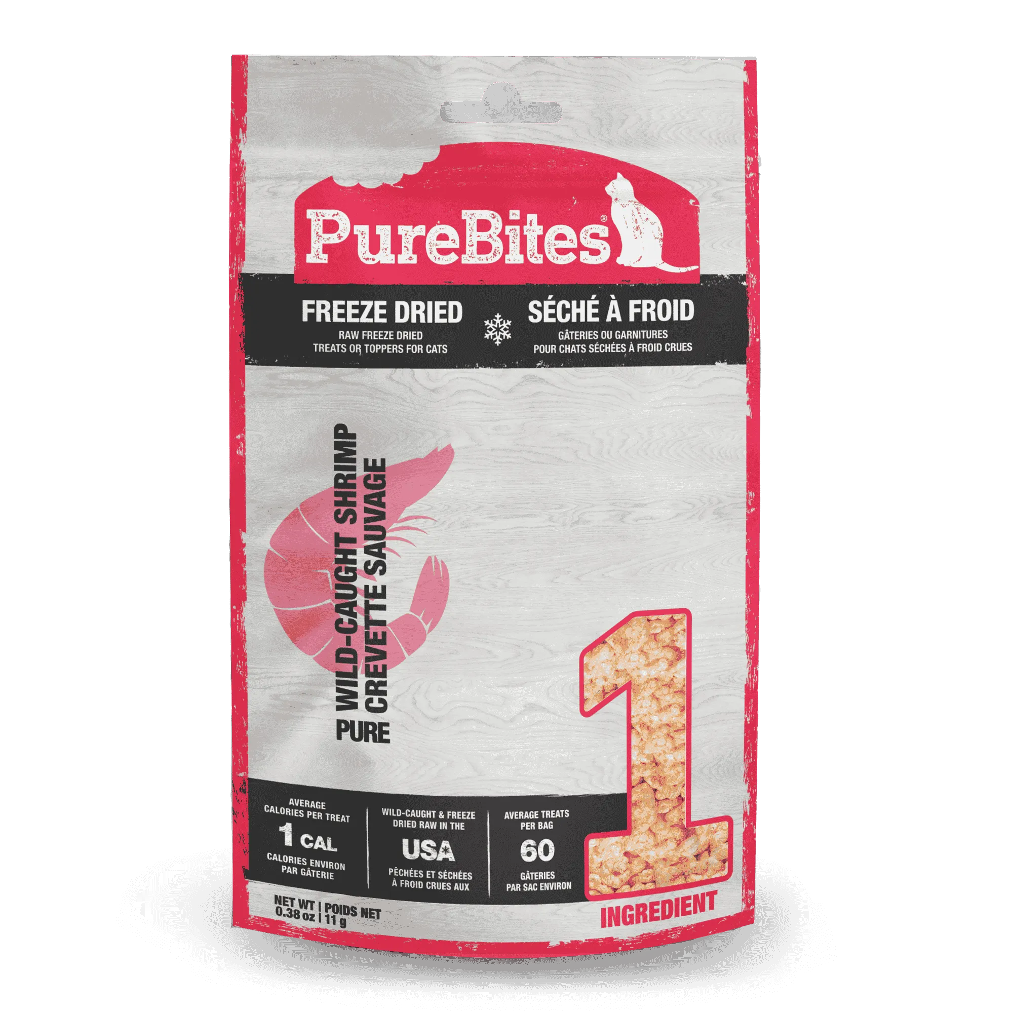 PureBites Shrimp Freeze Dried Cat Treats