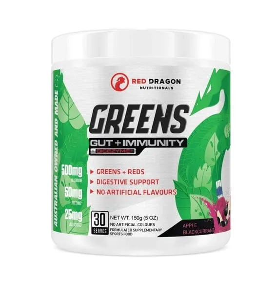 RED DRAGON GREENS GUT PLUS IMMUNITY