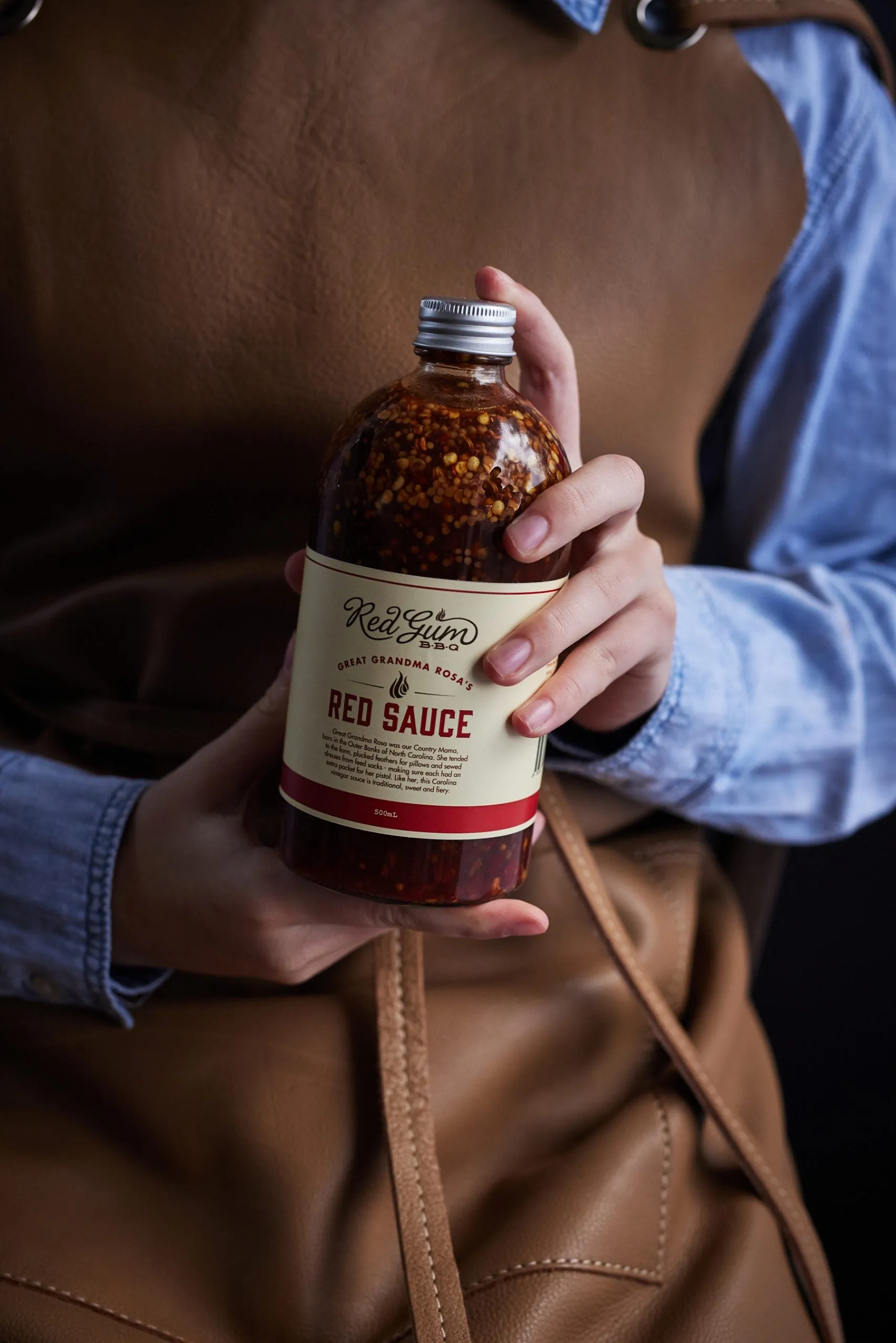 Red Gum BBQ Great Grandma Rosas Red Sauce 500ml