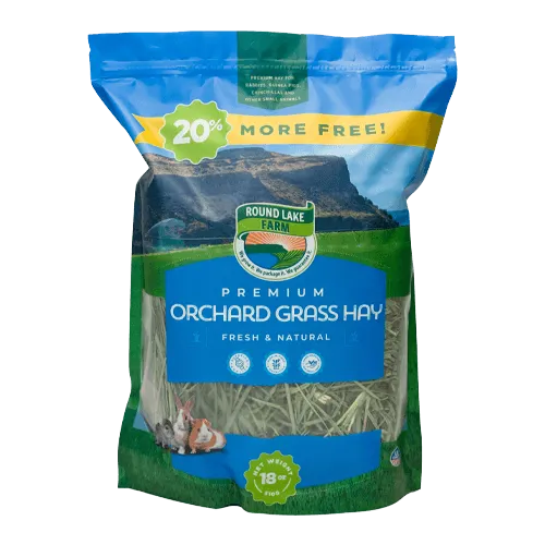 Round Lake Farm Small Animal Orchard Grass Hay