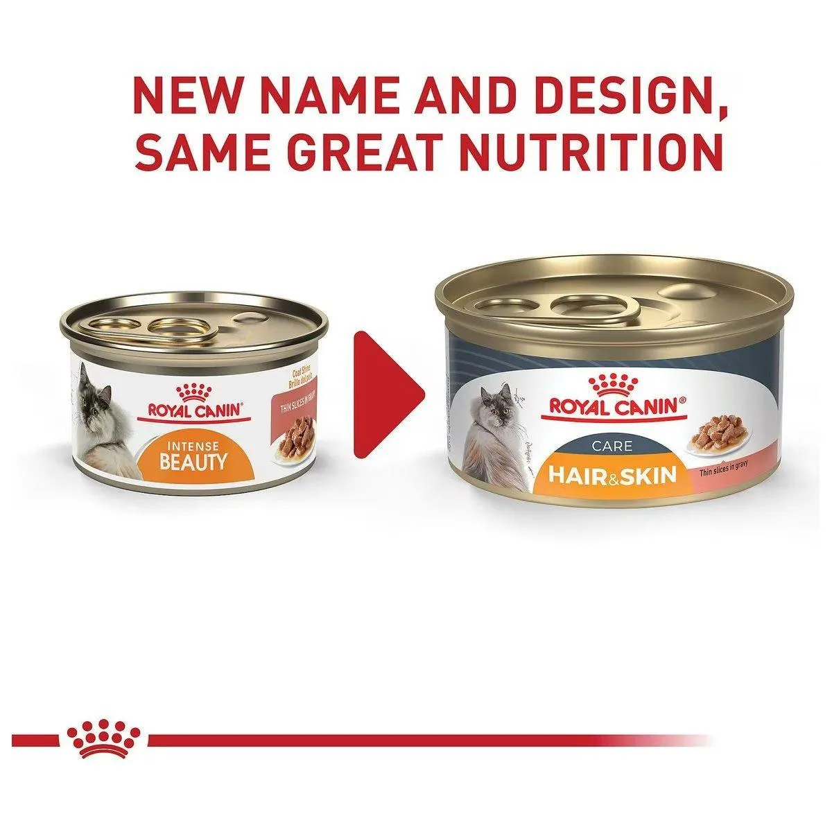 Royal Canin® Feline Care Nutrition™ Hair & Skin Care Loaf In Sauce Canned Cat Food