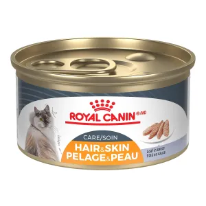 Royal Canin® Feline Care Nutrition™ Hair & Skin Care Loaf In Sauce Canned Cat Food